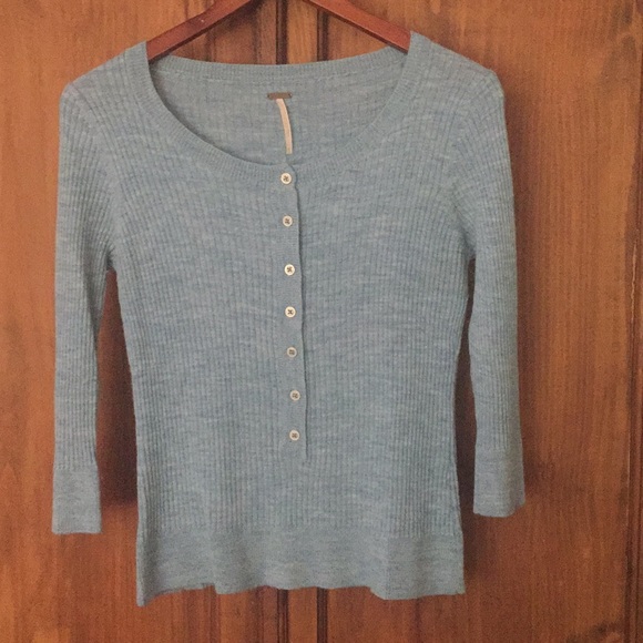 Free People ribbed sweater. - Picture 1 of 5